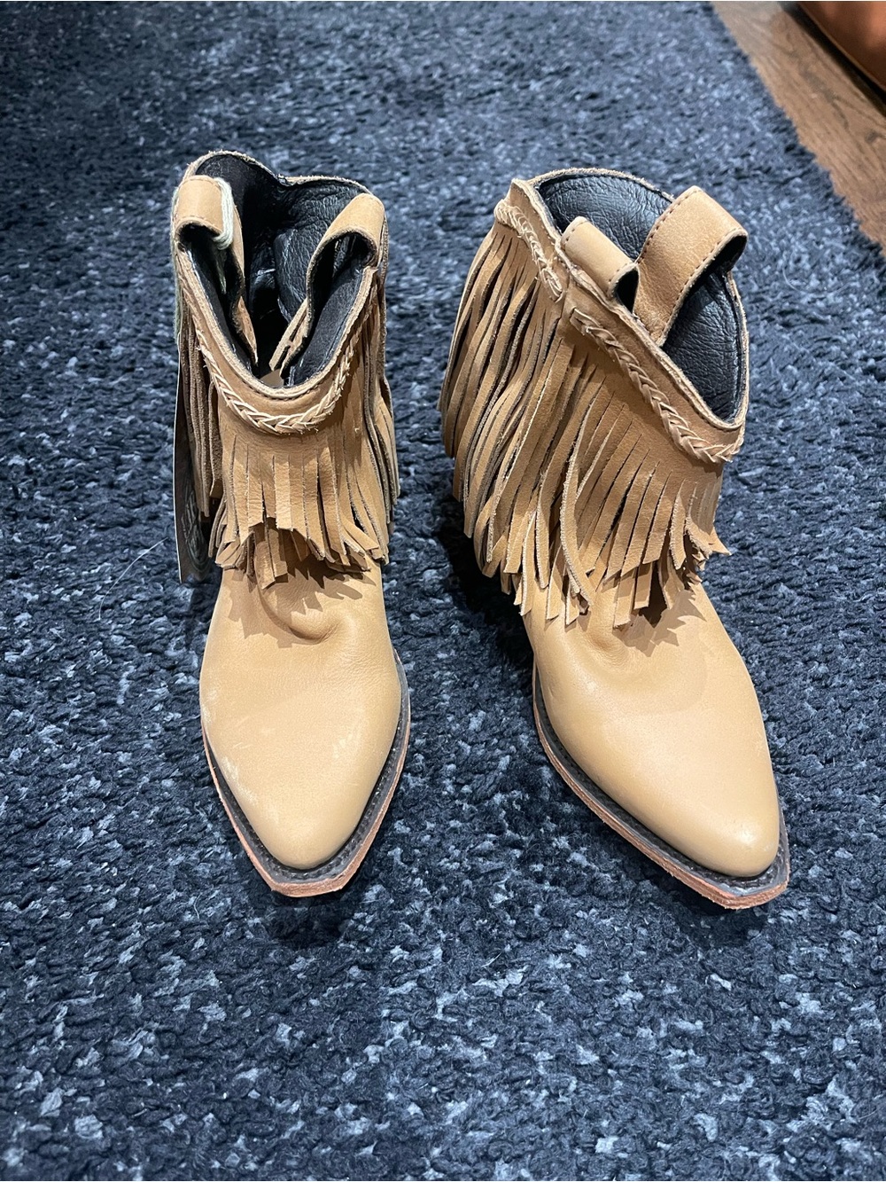 Liberty Black | Vegas Ladrillo Fringe Boots